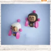 Bomberman 3D Papercraft Wall Decor, DIY Low Poly Retro Game Model