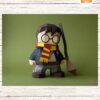 Harry Wizard Paper Doll, DIY Little Wizard 3D Papercraft Template