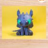 Night Fury Dragon 3D Papercraft Template, Low Poly SVG, DIY Origami, Cricut & Pepakura Files