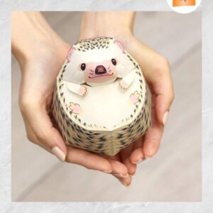 Papercraft Hedgehog Template, DIY 3D Hedgehog Model, Cute Printable Paper Animal