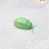 Pill Bug 3D Papercraft Template, Low Poly Isopod Insect SVG