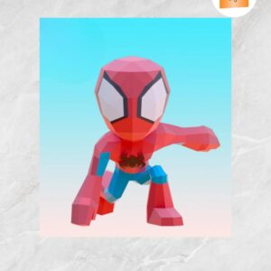 Spiderman papercraft PDF