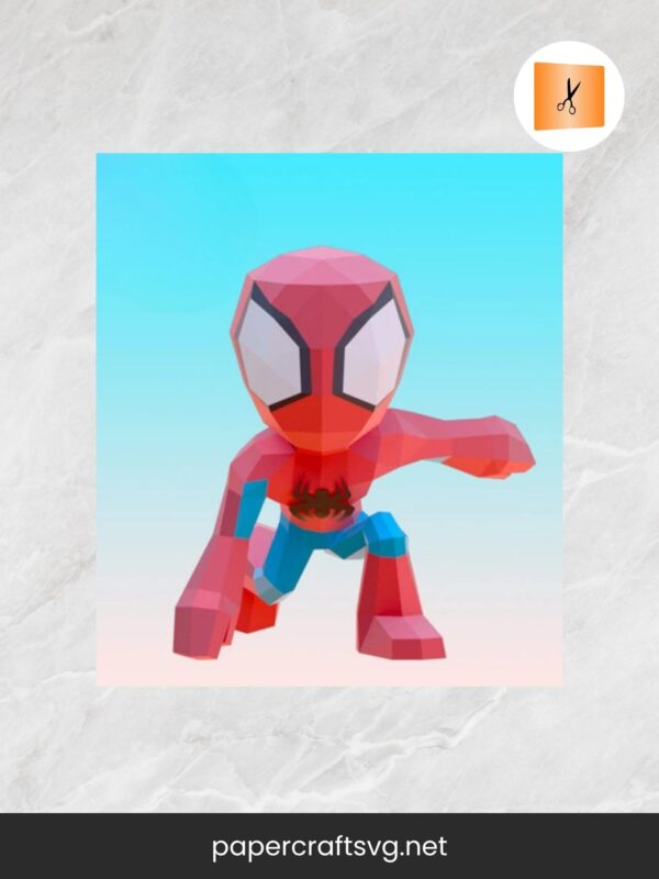 Spiderman papercraft PDF