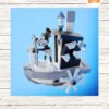 Steamboat Mickey 3D Papercraft Template, Low Poly DIY PDF, SVG, DXF Model for Cricut & Hand Cut